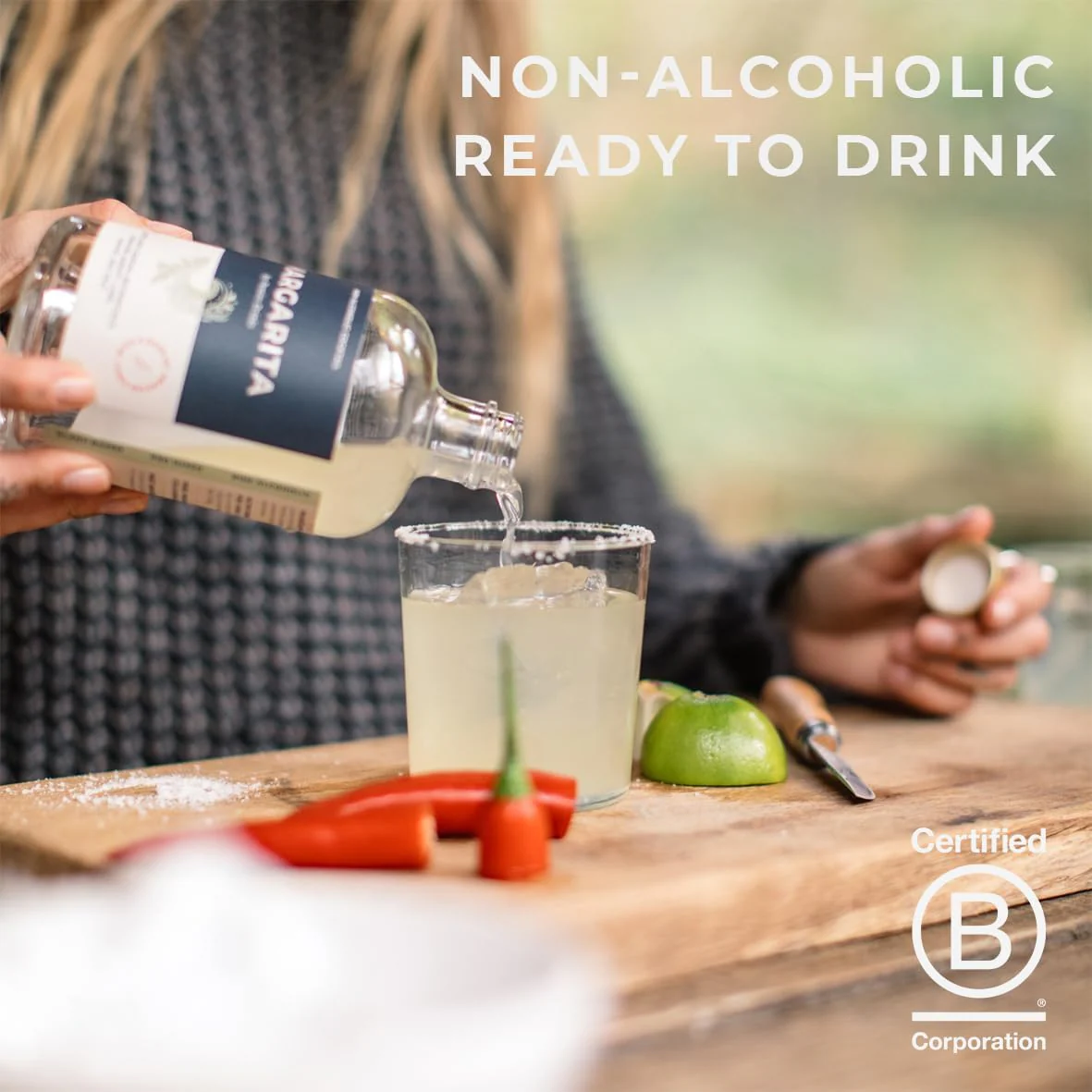 Non-Alcoholic Cocktail Margarita - Image 3