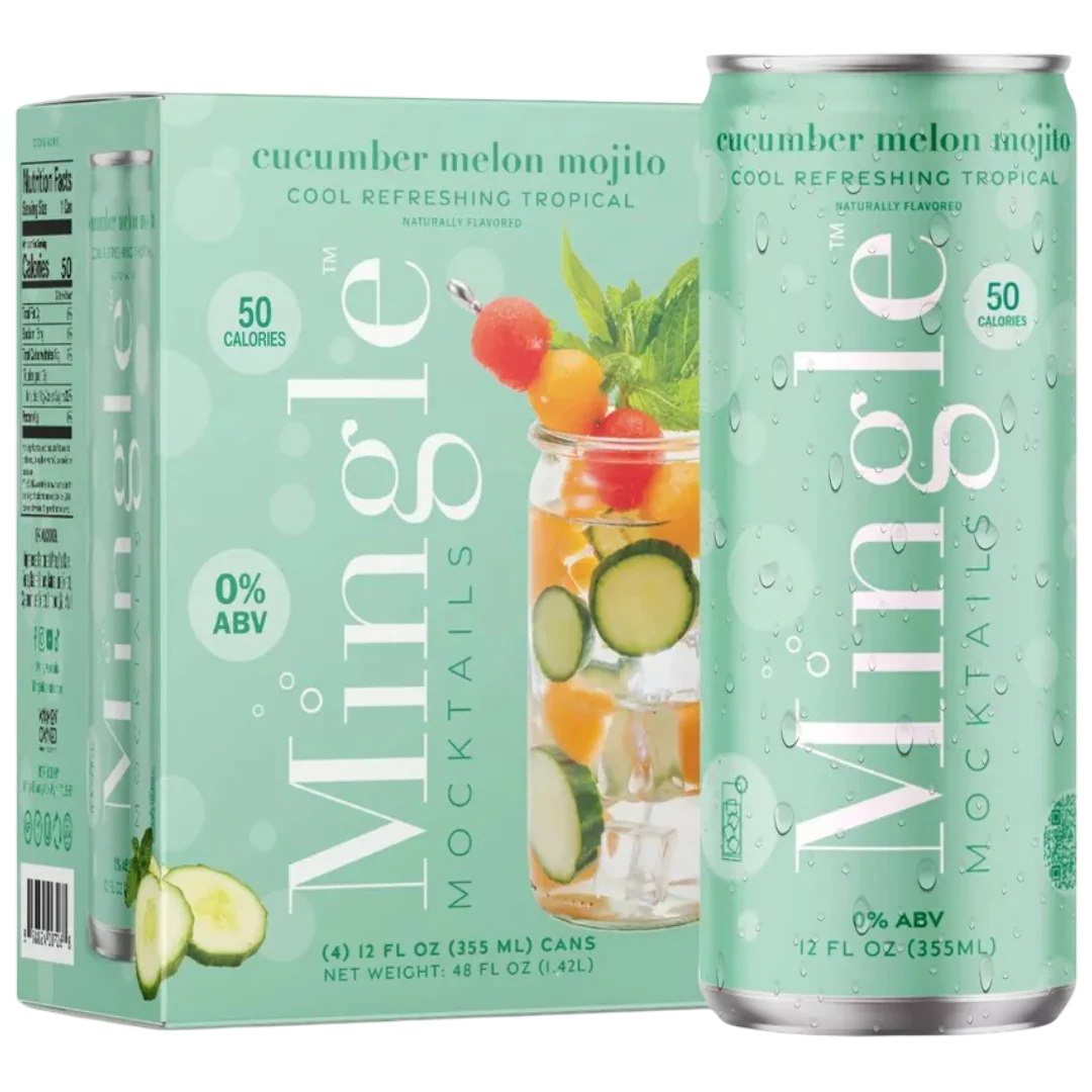 Non-Alcoholic Mojito Cucumber Melon (4 Pack)