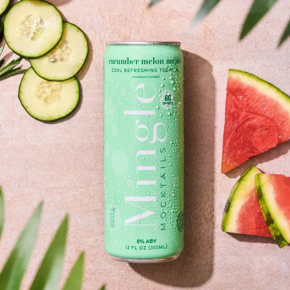 Non-Alcoholic Mojito Cucumber Melon (4 Pack) - Image 3