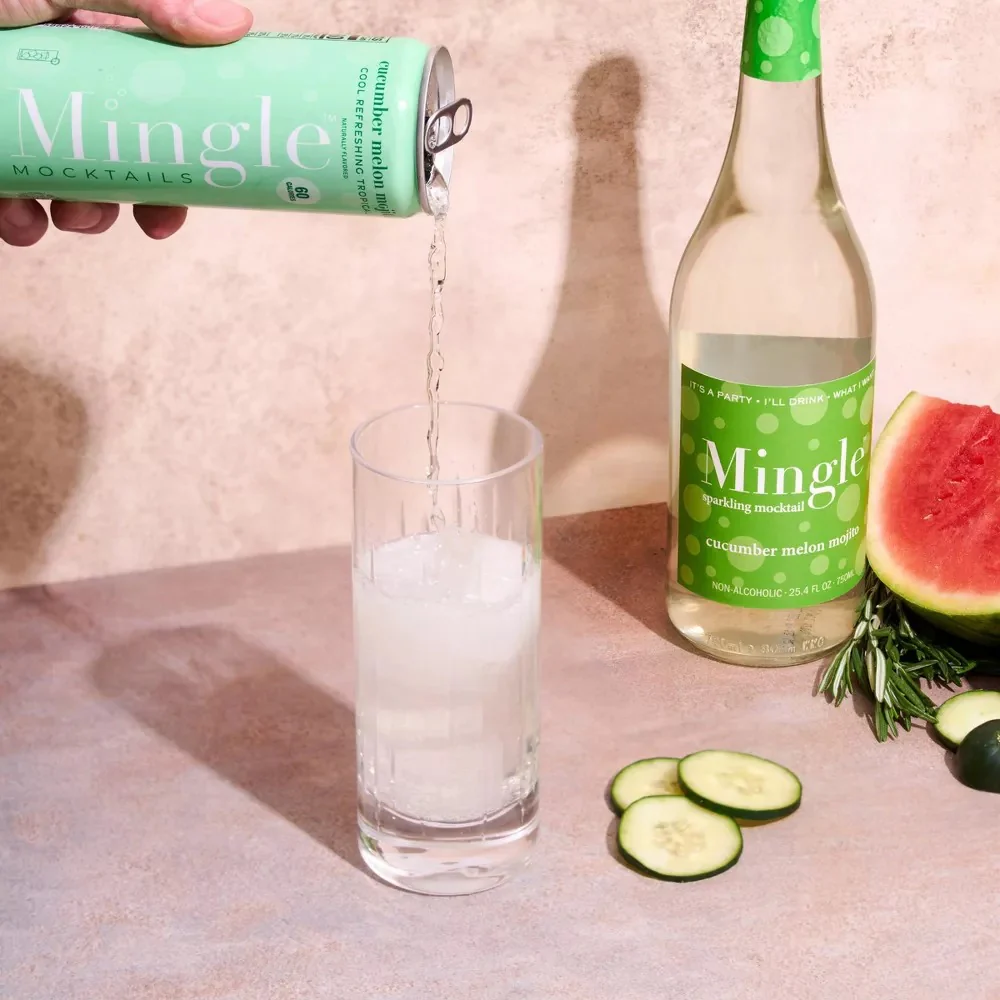 Non-Alcoholic Mojito Cucumber Melon (4 Pack) - Image 4