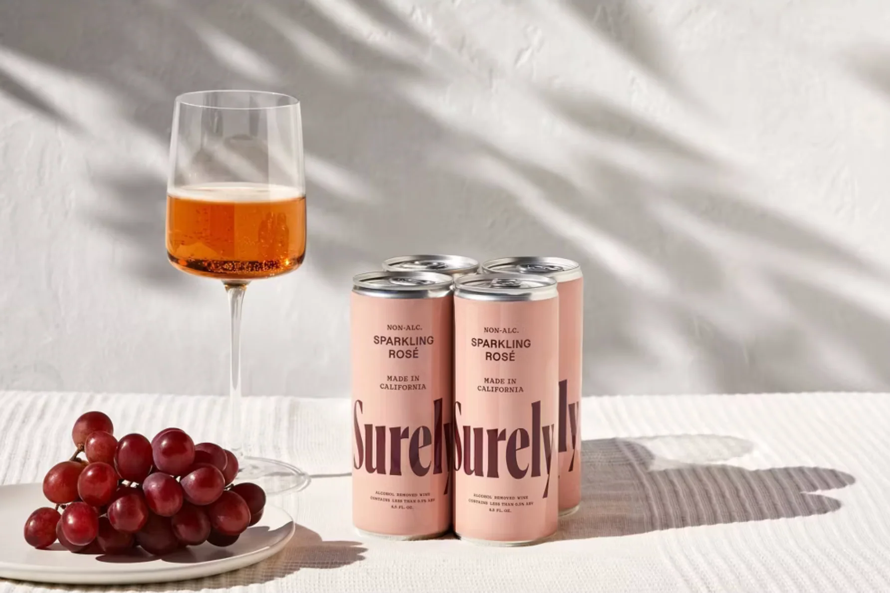 Non-Alcoholic Sparkling Rose Wine (4 Pack) - Image 5
