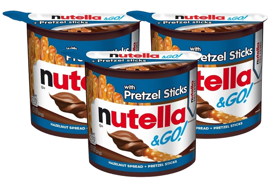 Nutella & Go Pretzels  (3 Packs)