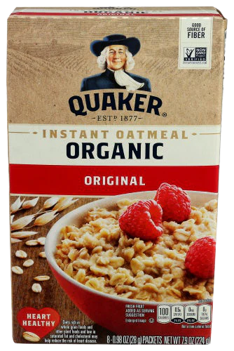Oatmeal Instant Original Organic
