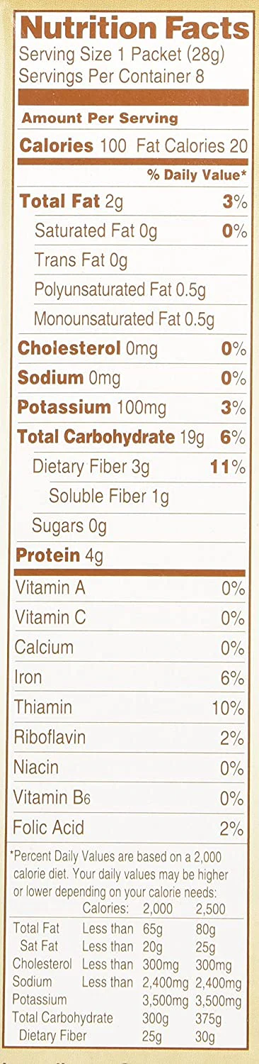 Oatmeal Instant Original Organic - Image 3