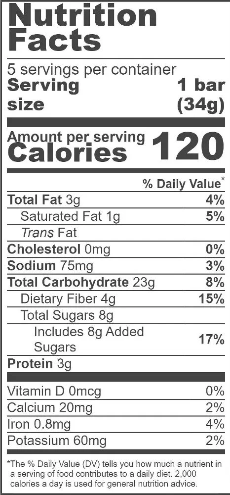 Oats & Honey Granola Bars (5 CT) - Image 3