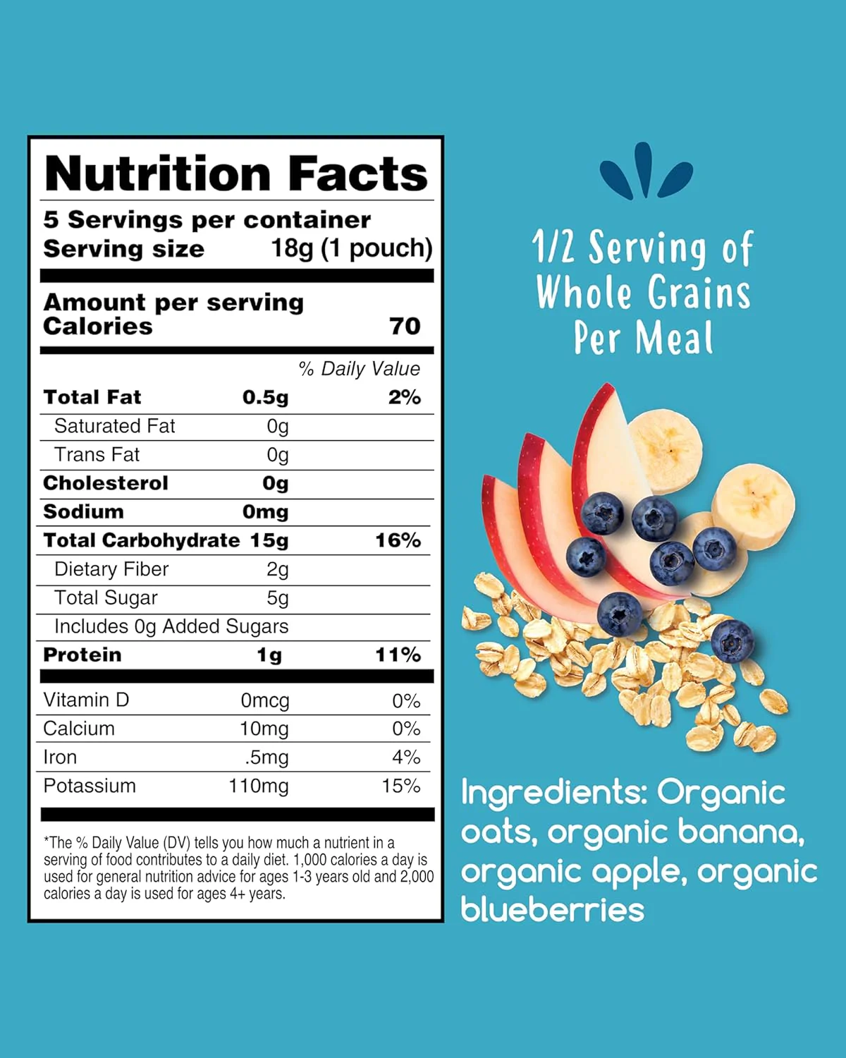 Oats n' Berries Baby Food (5 CT) - Image 3
