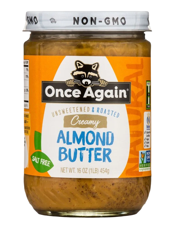 Unsweetend & Roasted Almond Butter