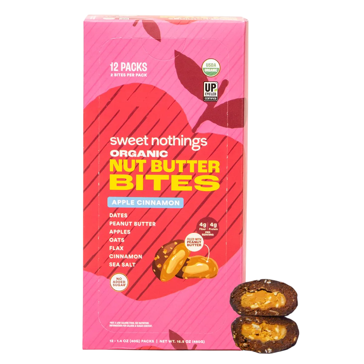 Organic Apple Cinnamon Nut Butter Bites (12 CT)