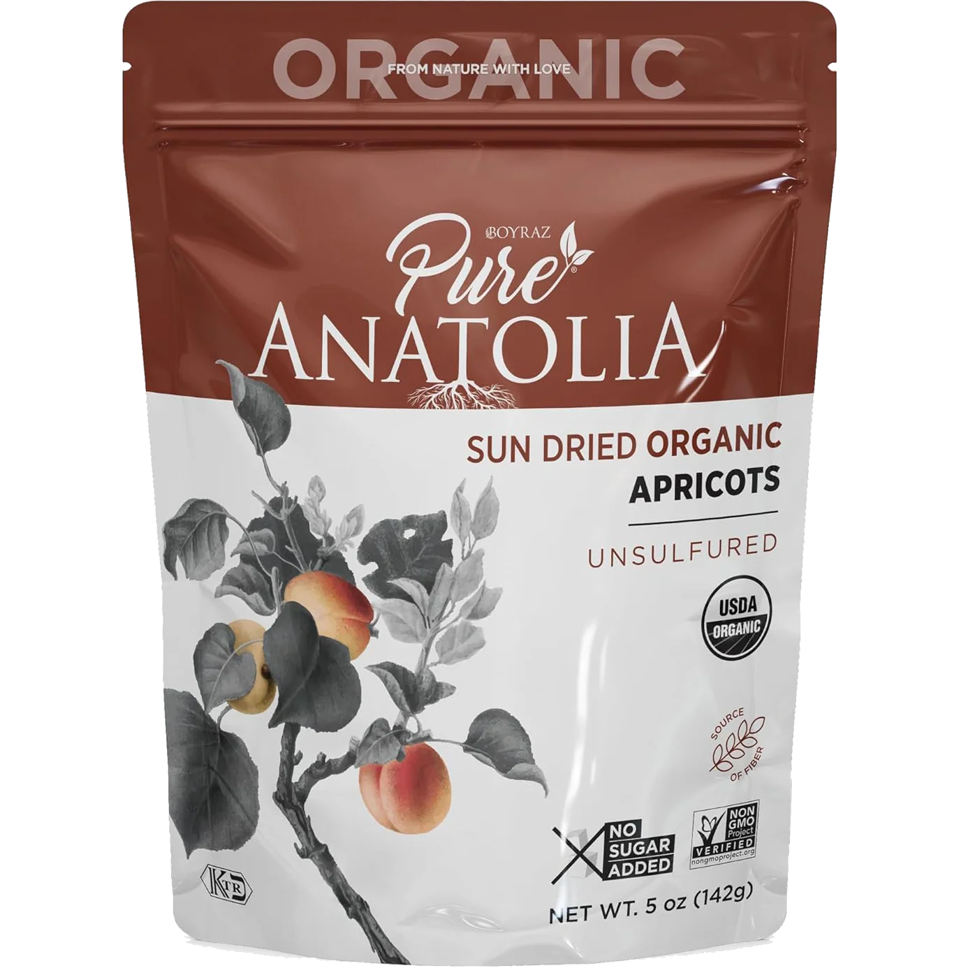 Organic Sun-Dried Apricots