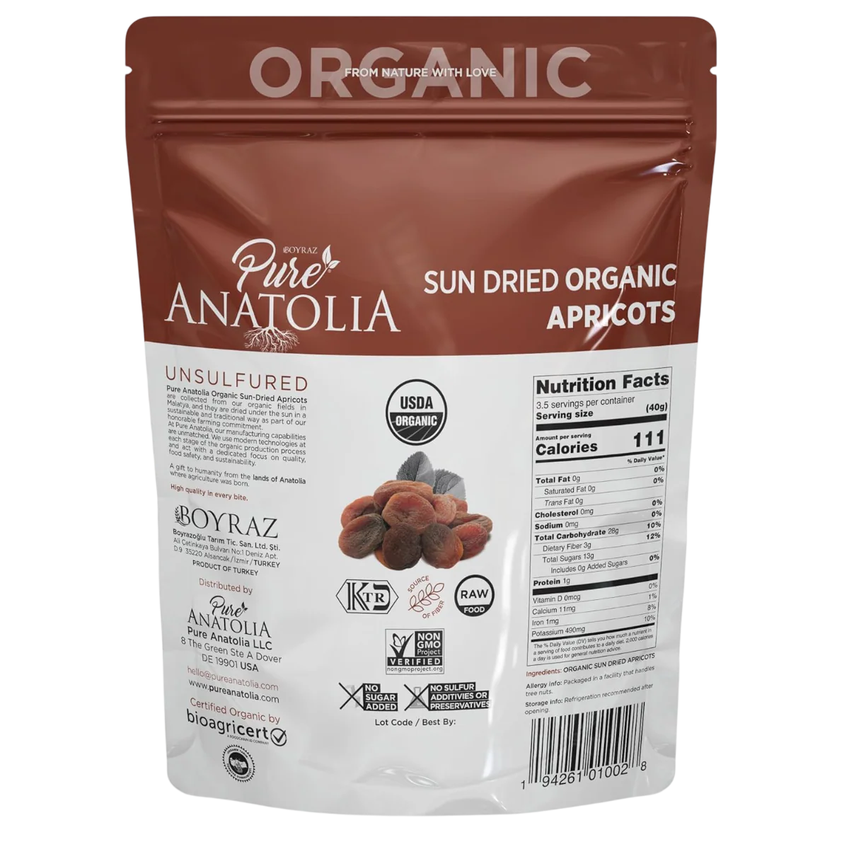 Organic Sun-Dried Apricots - Image 4