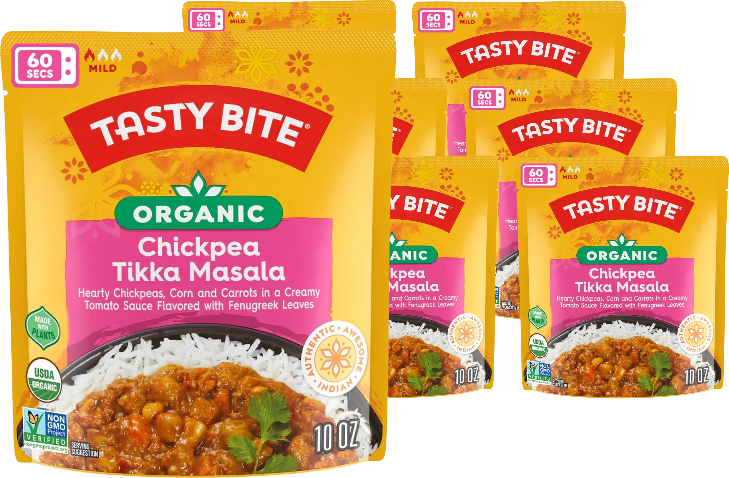 Organic Chickpea Tikka Masala (6 Pack)