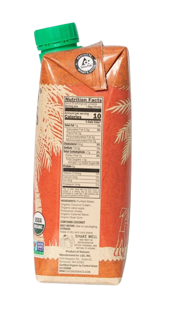 Organic Coconut Creamer - Sweetened Caramel - Image 2