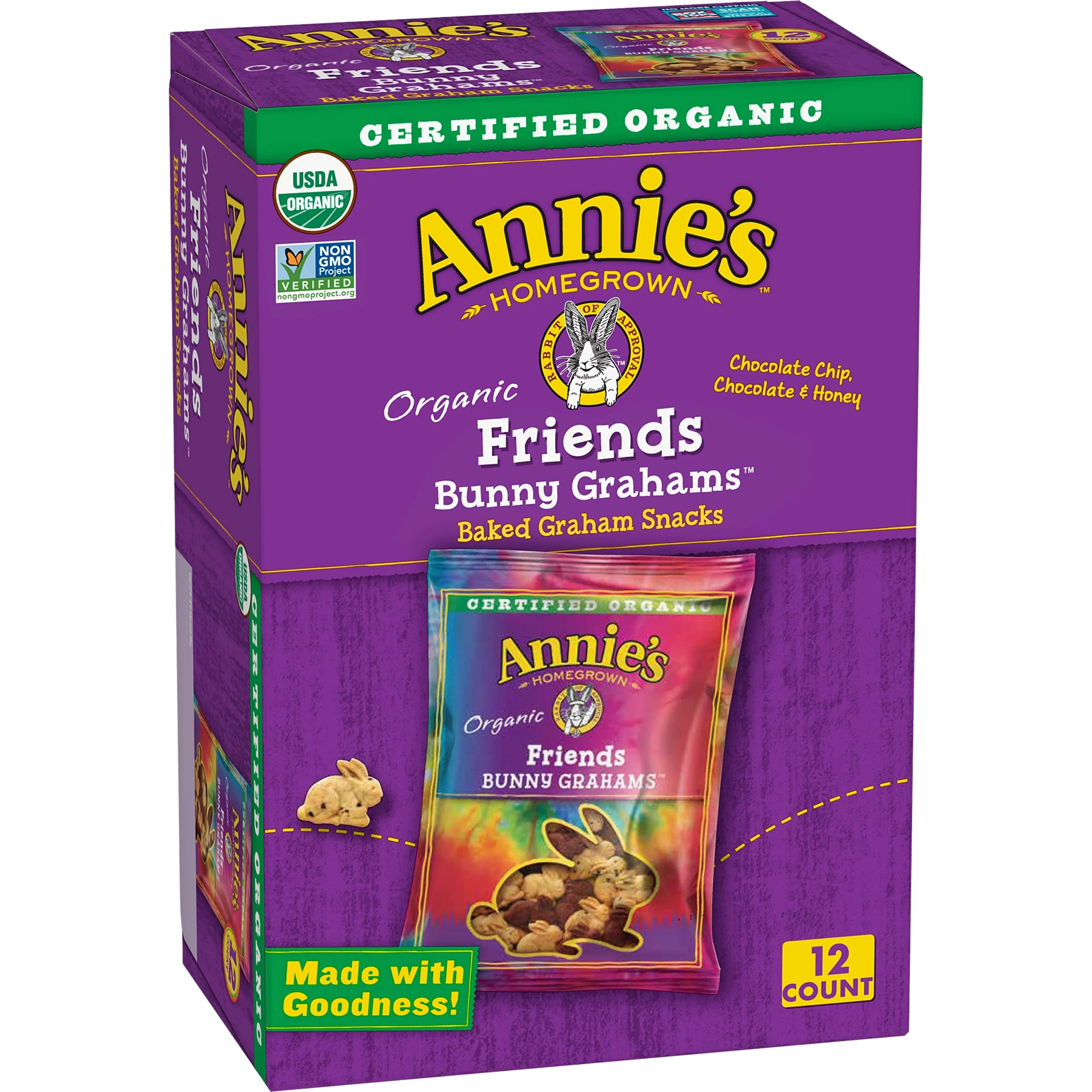 Organic Friends Bake Bunny Grahams (12 CT)