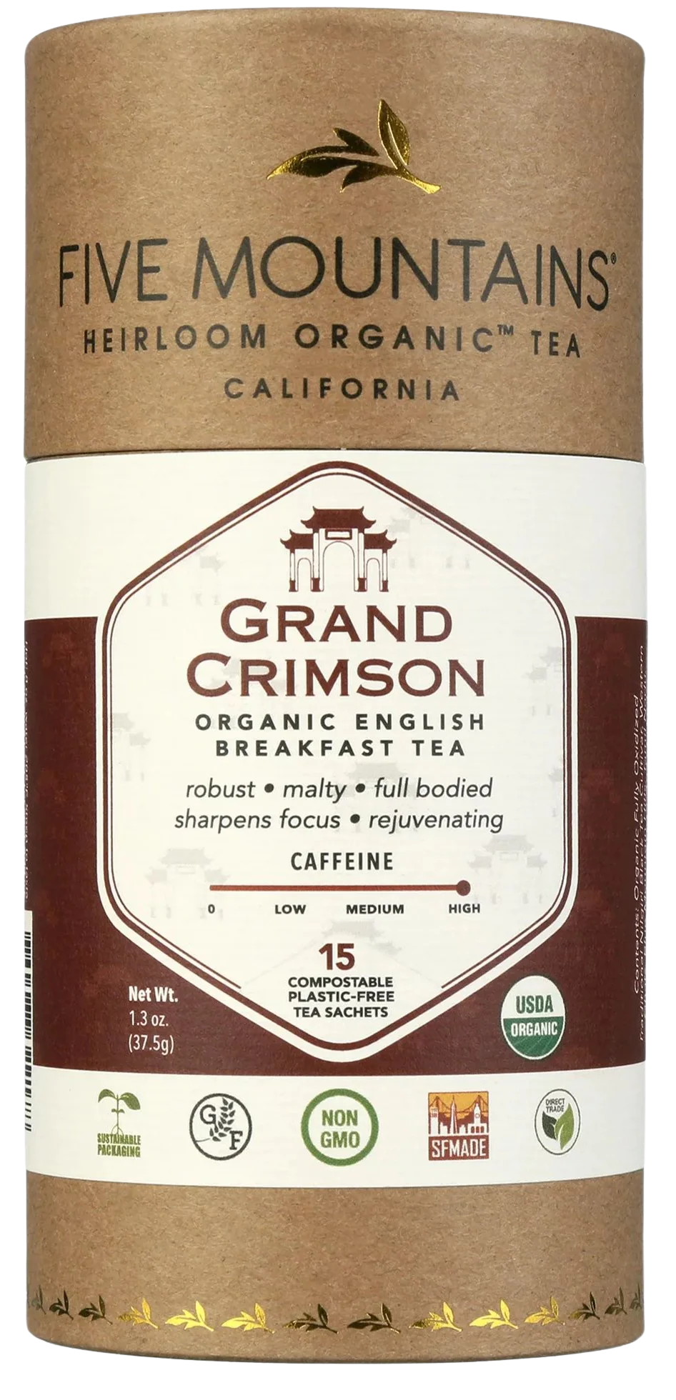 Organic Grand Crimson English Tea