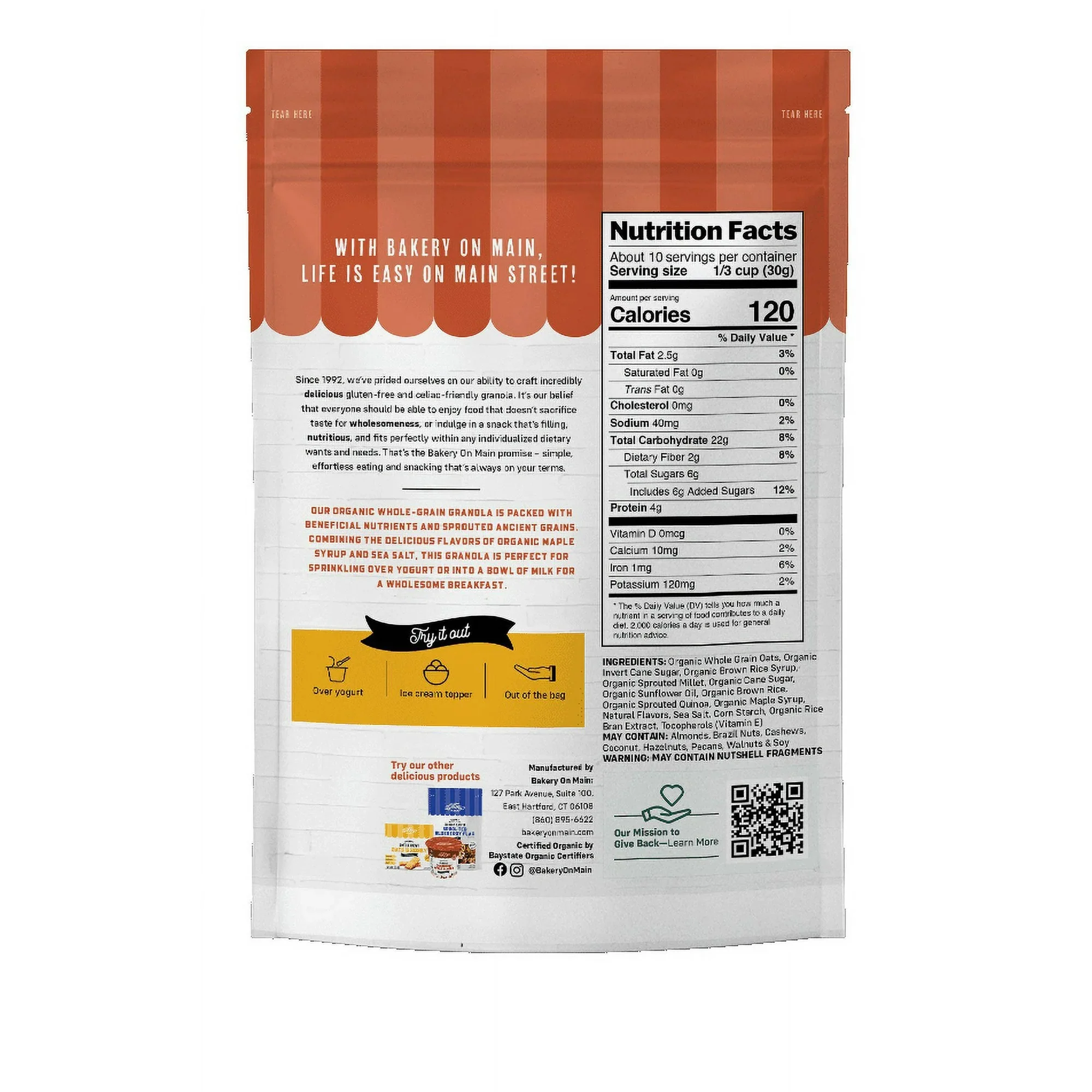 Organic Granola Sprouted Maple Quinoa - Image 2
