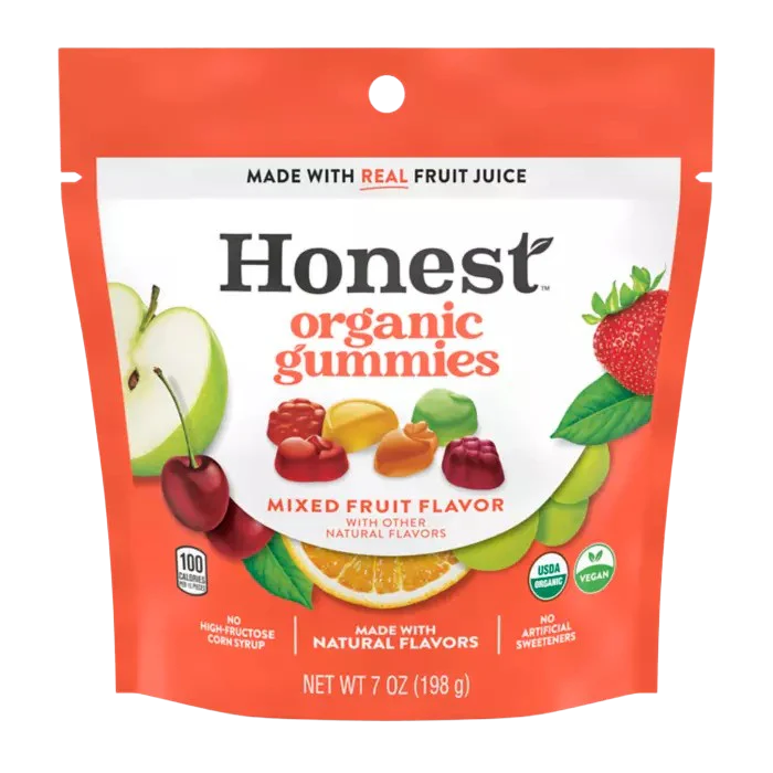 Organic Gummies Mixed Fruit