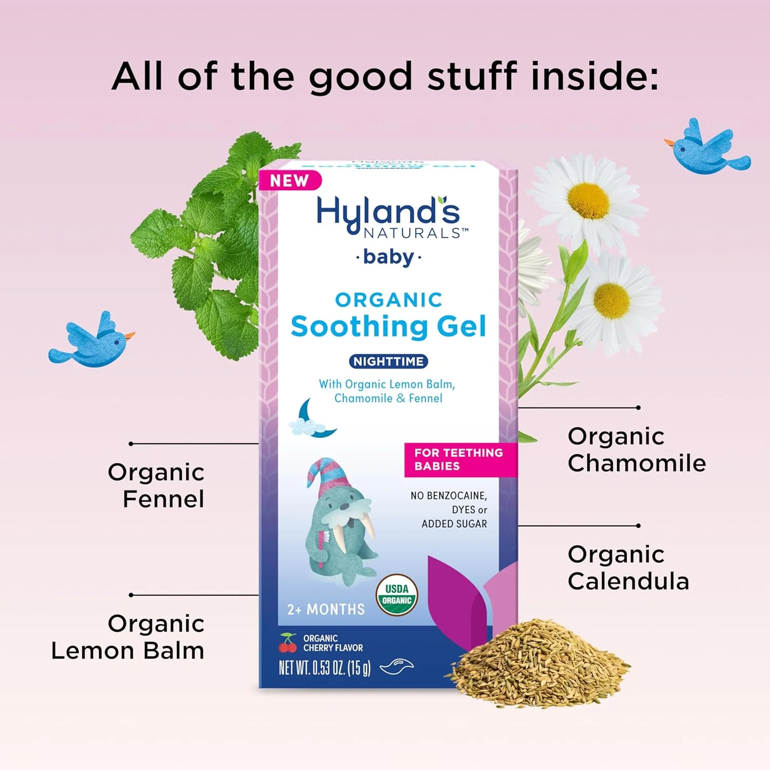 Organic Nighttime Soothing Gel - Image 3