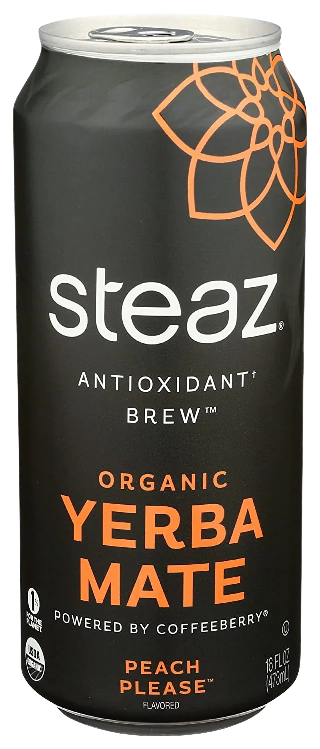 Organic Peach Please Yerba Mate