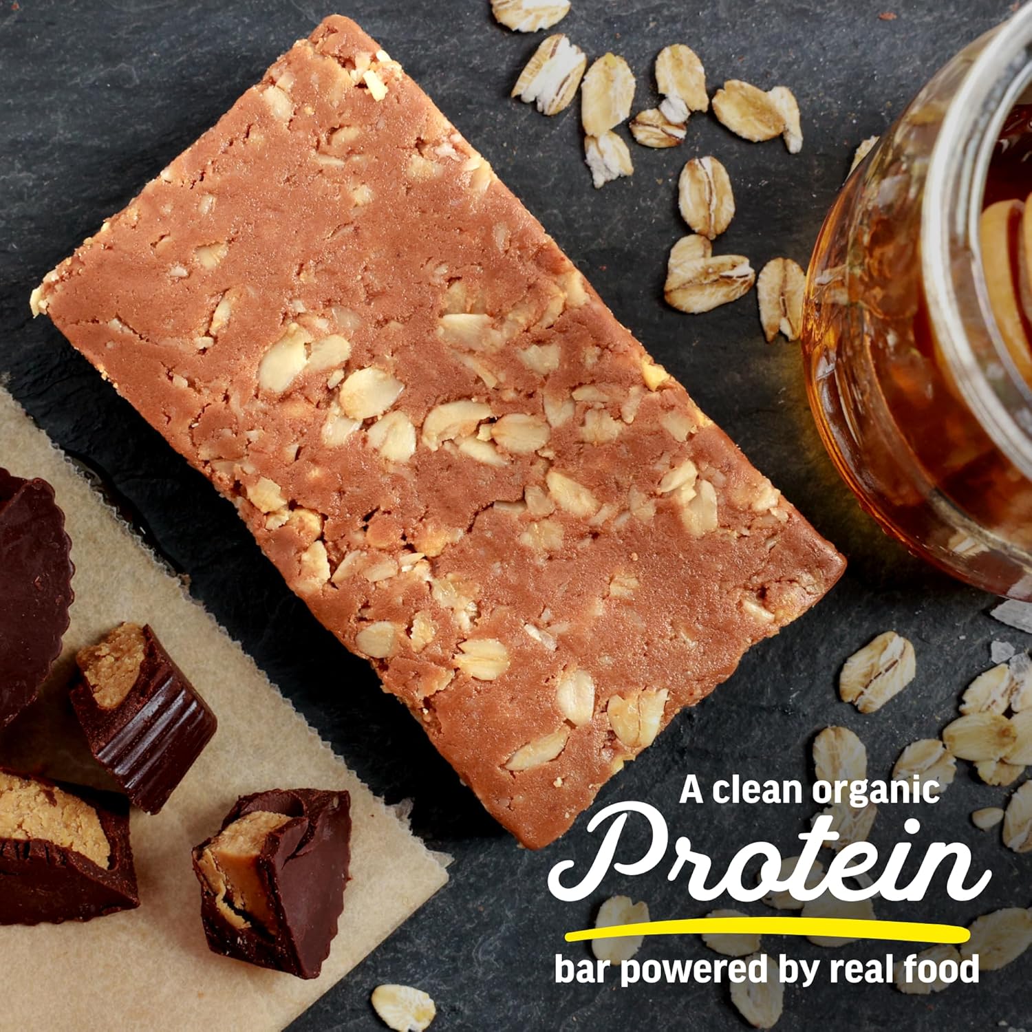 Organic Peanut Butter Cup Protein Bar (12 CT) - Image 2