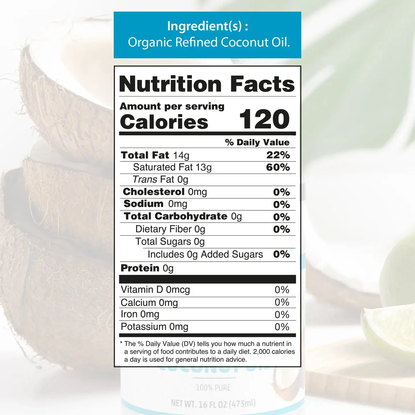 Organic Refined Coconut Oil - Image 3
