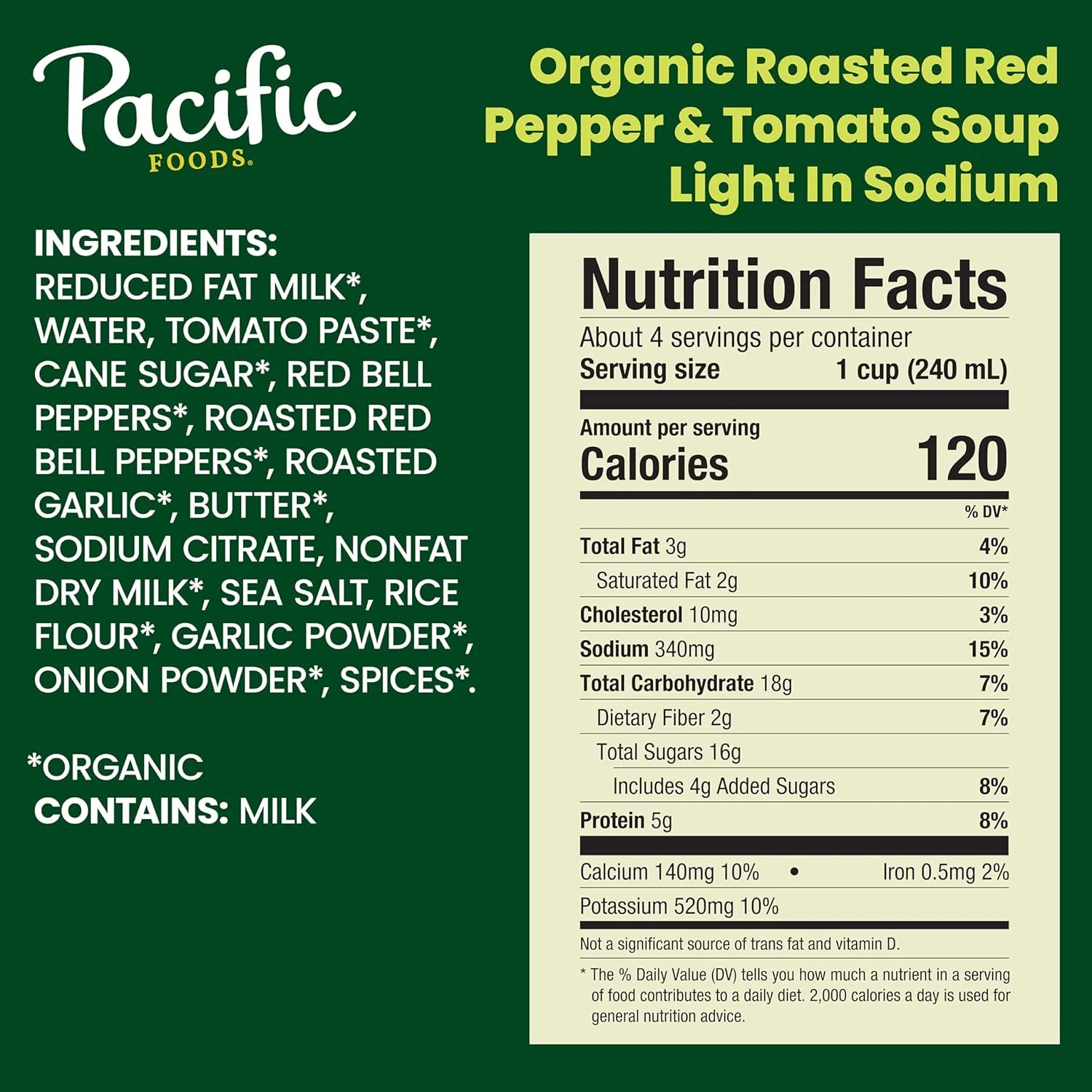 Organic Roasted Red Pepper and Tomato Soup - Image 3