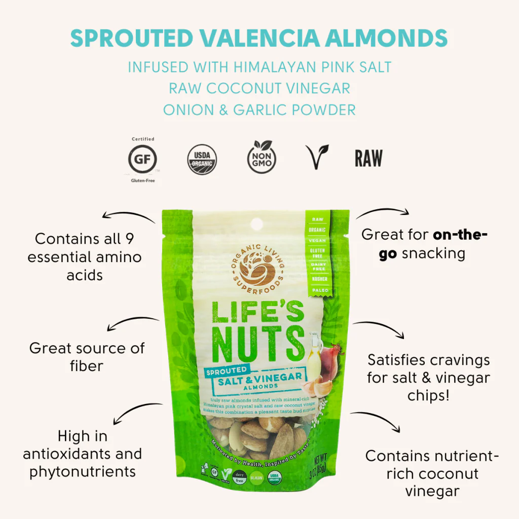 Organic Salt & Vinegar Almond - Image 3