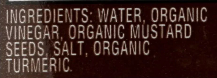 Organic Spicy Brown Mustard - Image 2