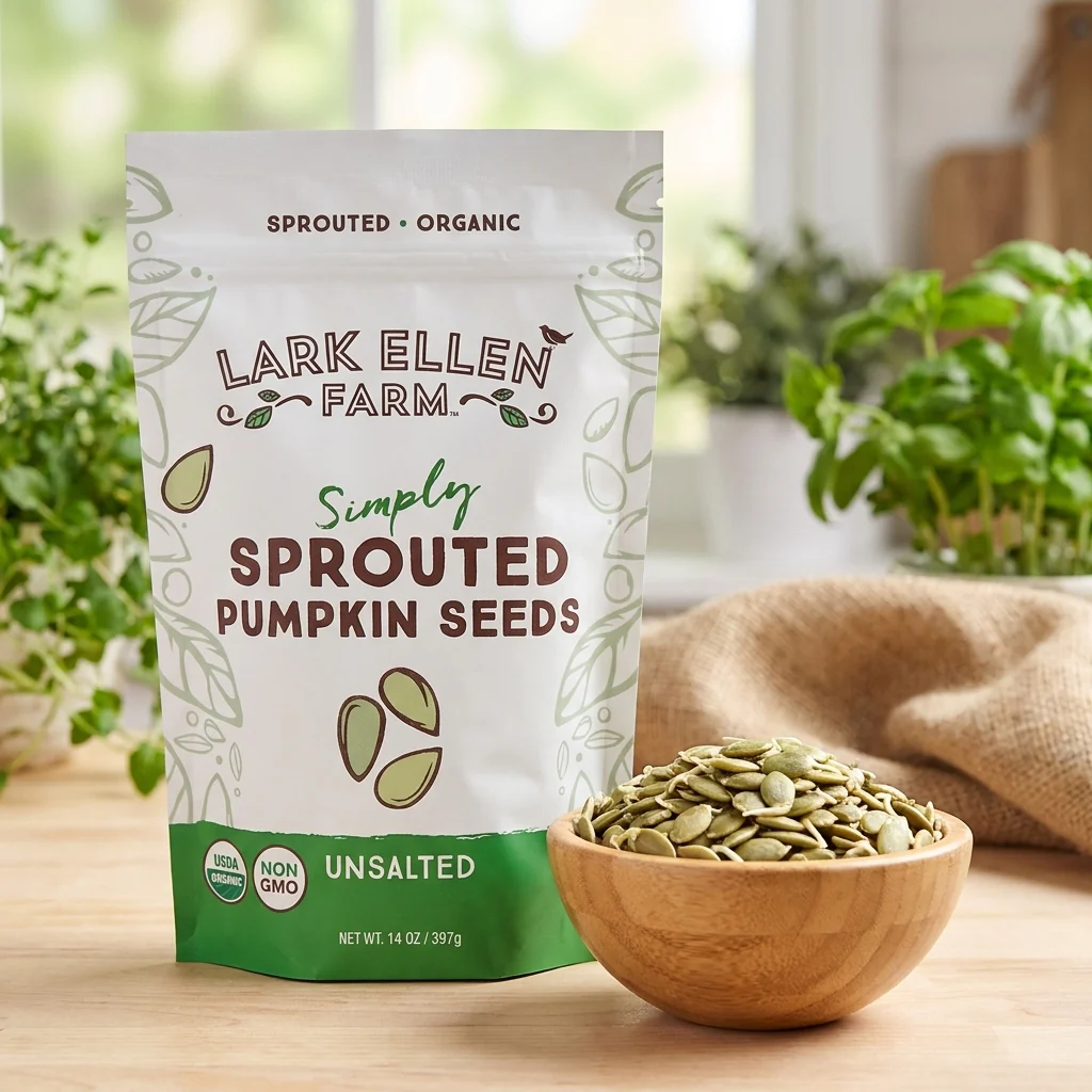 Organic Sprouted Pumpkin Seeds - Image 2