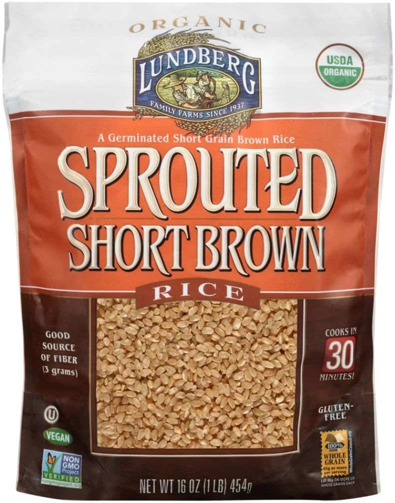 Organic Sprouted Short Brown Rice