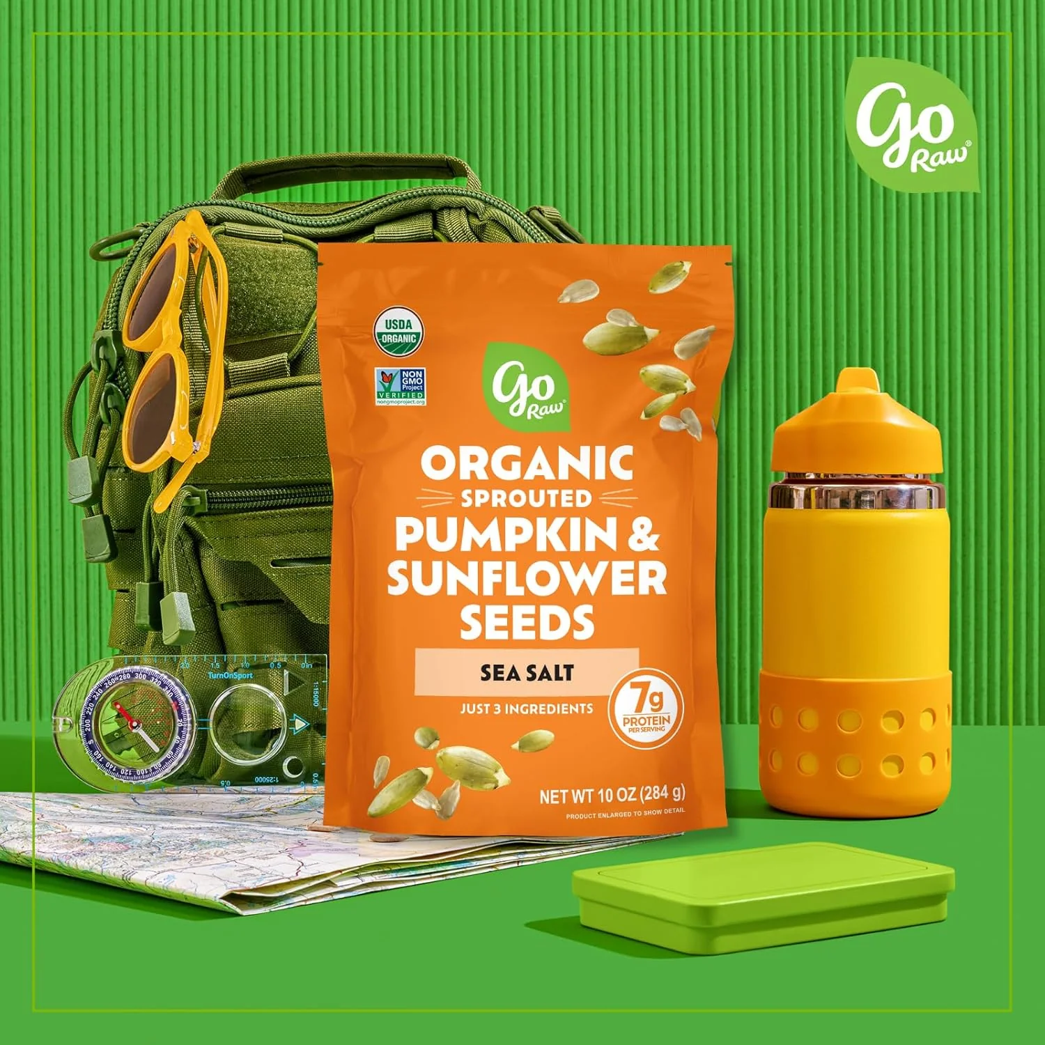 Organic Sprouted Sunflower & Pumpkin Seeds - Image 2