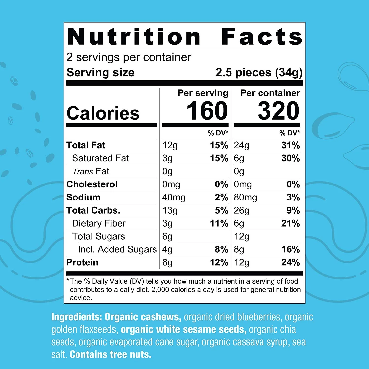 Cashew Blueberry Super Bites - Image 3