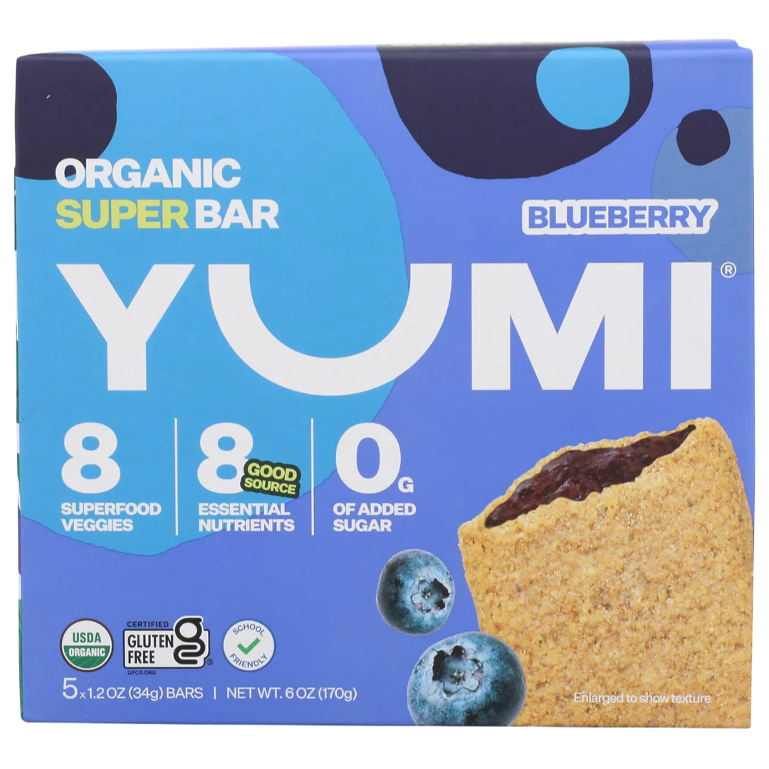 Organic Superfood Kids Bars - Blueberry (5 CT)