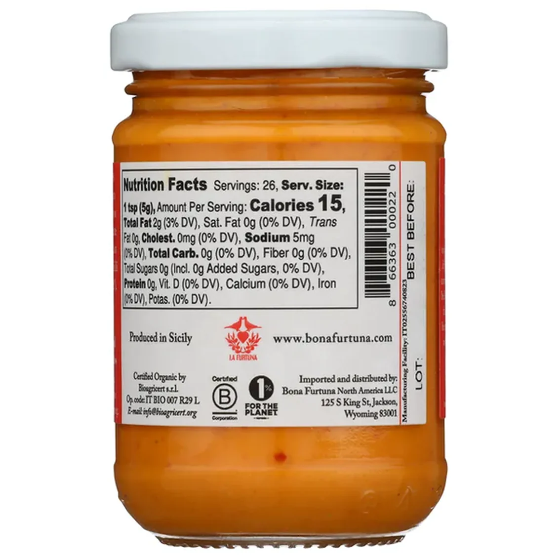 Organic Sweet Pepper Pesto Spread - Image 2