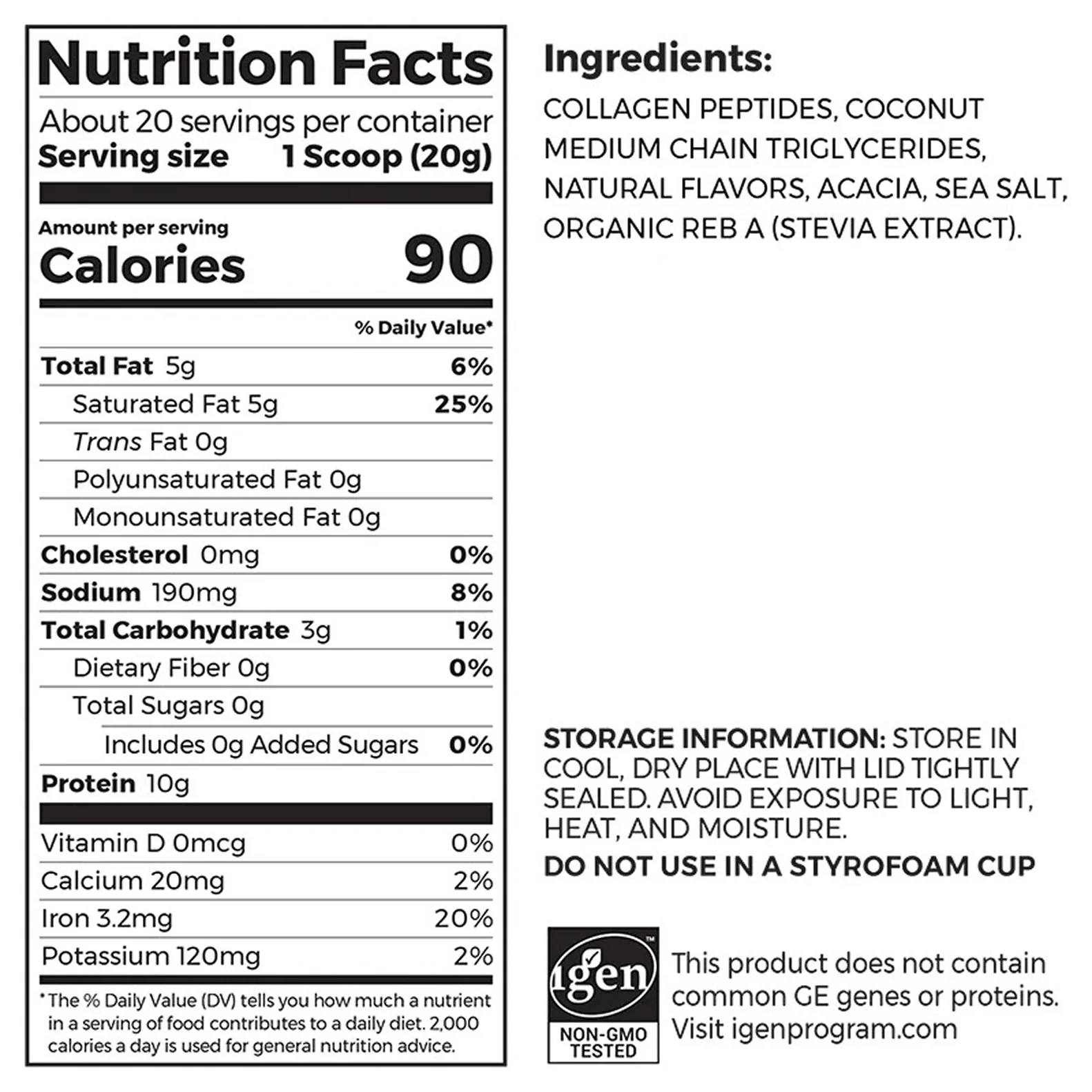 Organic Vanilla Collagen Protein Powder - Image 4