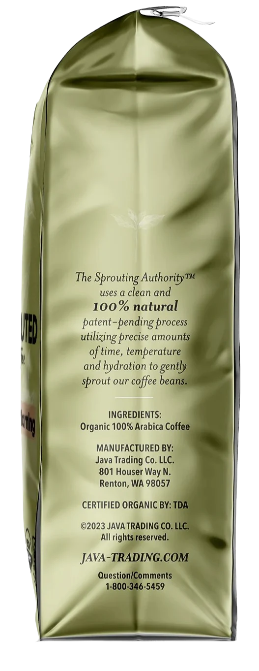 Organic Light Roast Whole Bean Coffee - Mellow Morning - Image 2
