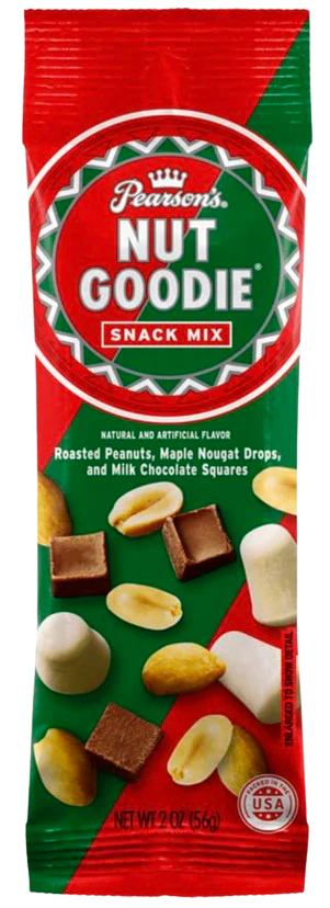 Original Nut Goodie On-the-go Snack Mix with Roasted Peanuts, Maple Nougat Drops and Milk Chocolate Squares (12 Pack) - Image 2