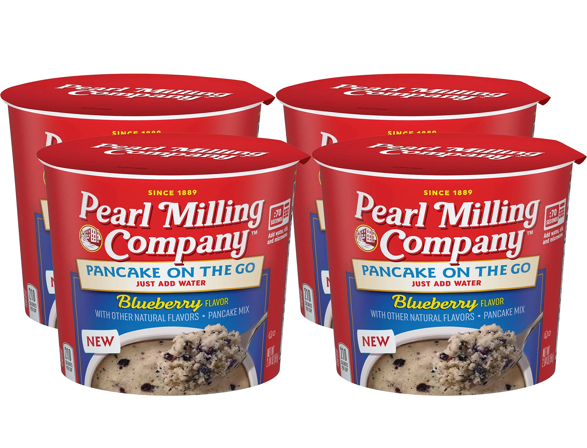 Pancake on the Go - Blueberry (4 Pack)