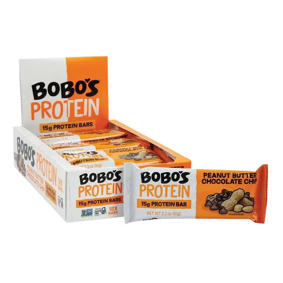 Peanut Butter Chocolate Chip Protein Bar (12 Pack)
