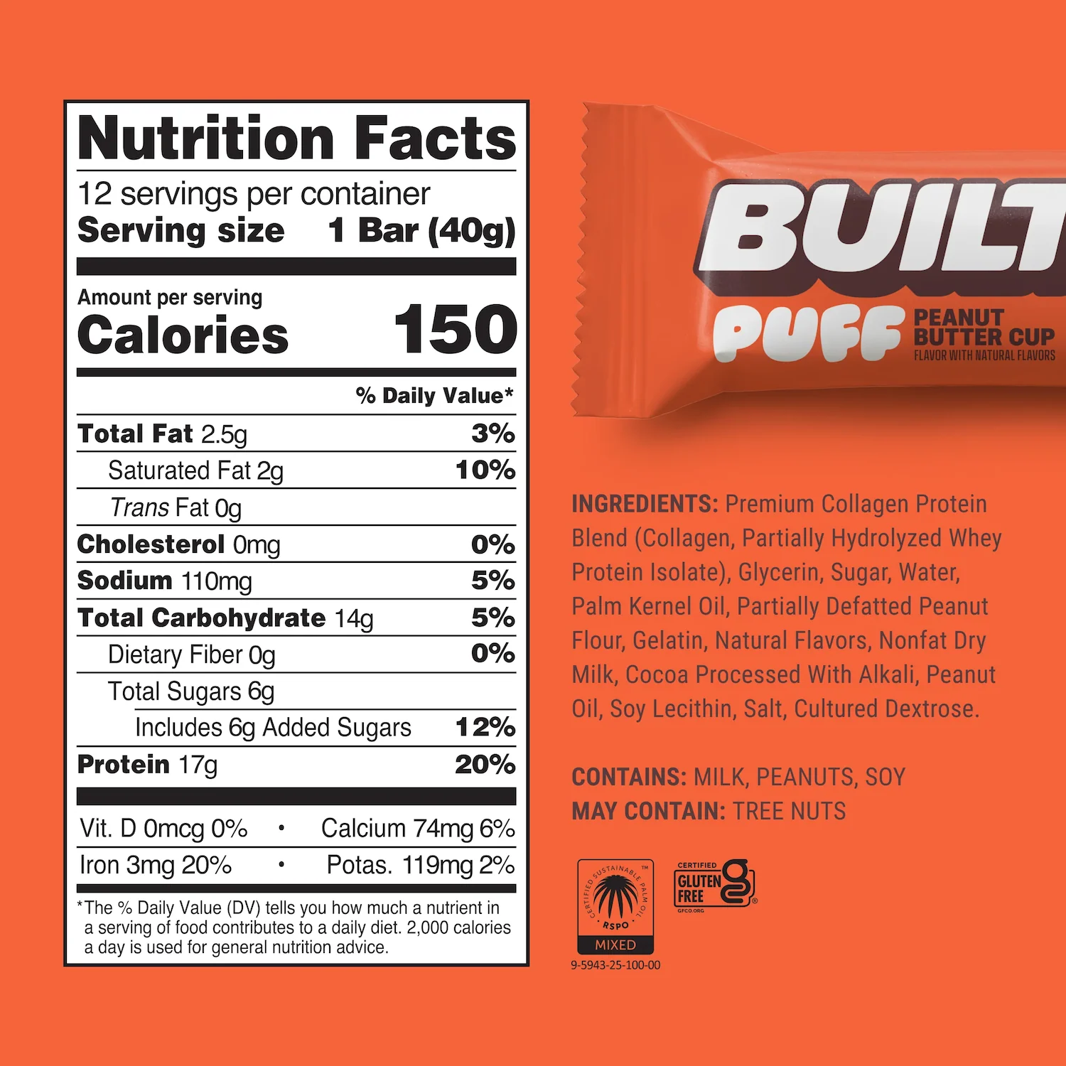 Peanut Butter Cup Puff Bar (12 CT) - Image 5
