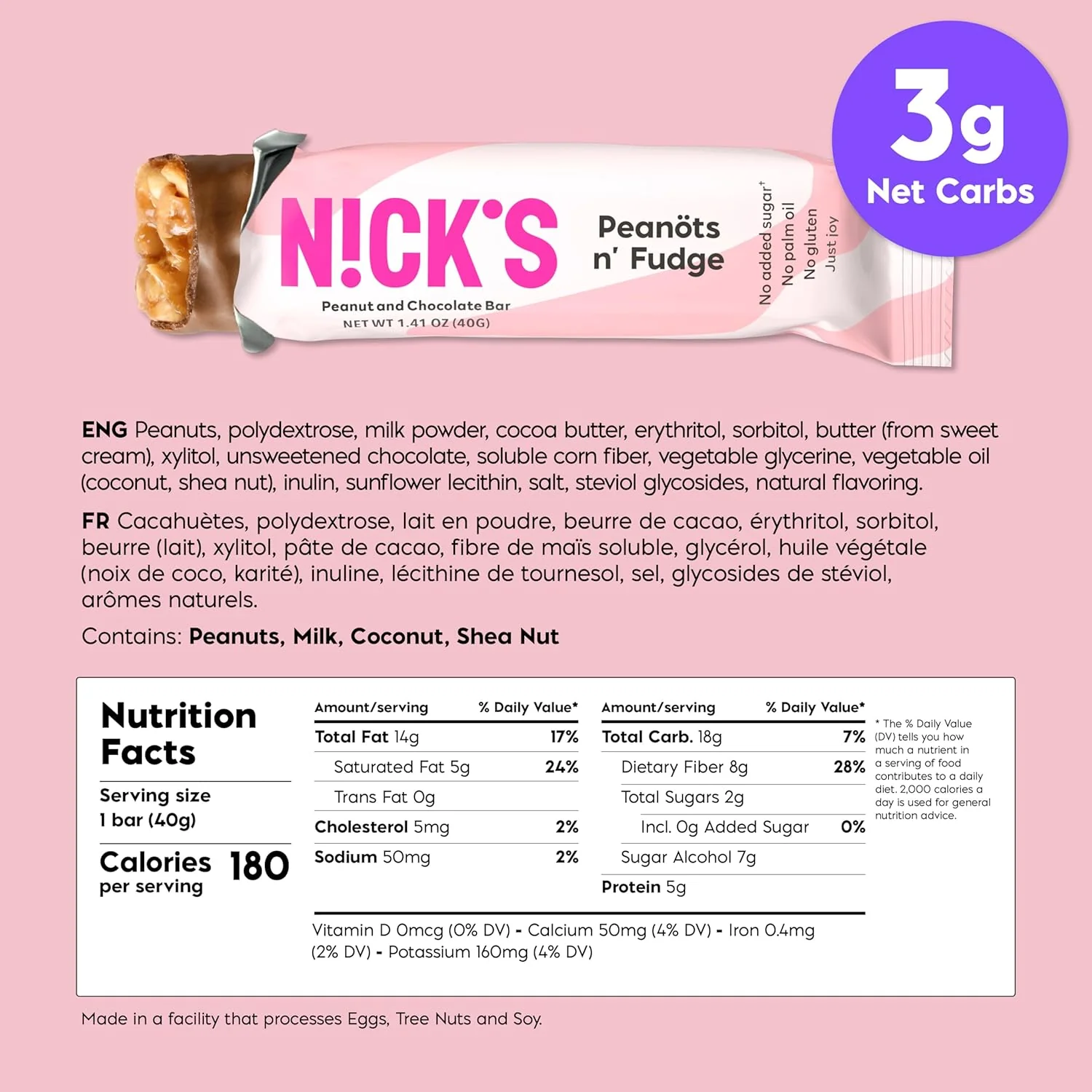 Peanuts & Fudge Snack Bar (15 CT) - Image 4
