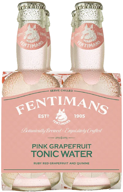 Pink Grapefruit Tonic Water, 4 Pack