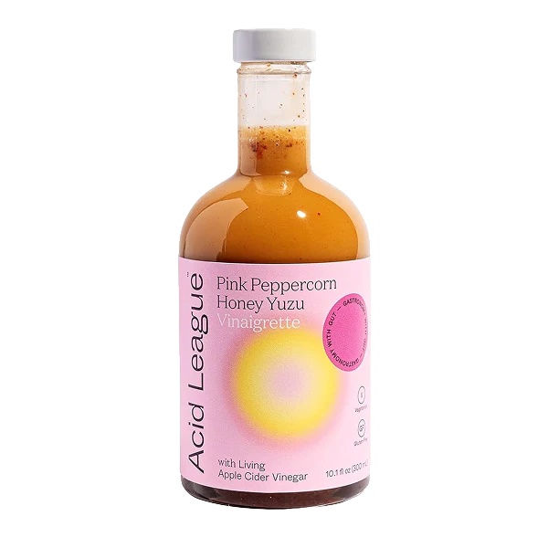 Pink Peppercorn Honey Yuzu Vinaigrette