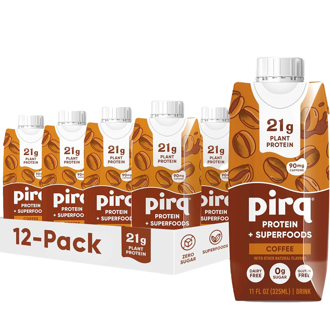 Plant Protein Caramel Coffee (12 CT)