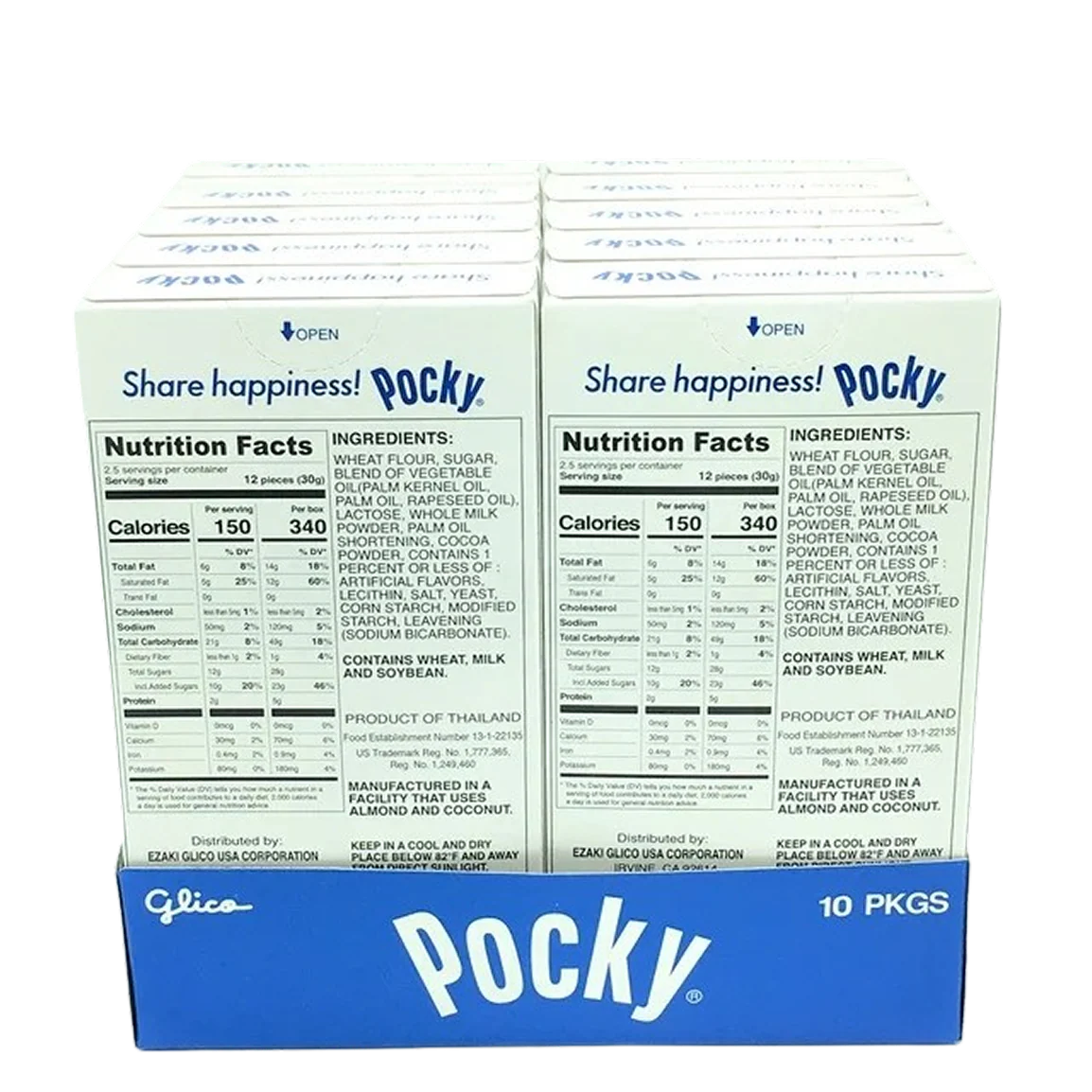 Pocky Cookies & Cream Biscuit Sticks (10 Pack) - Image 3