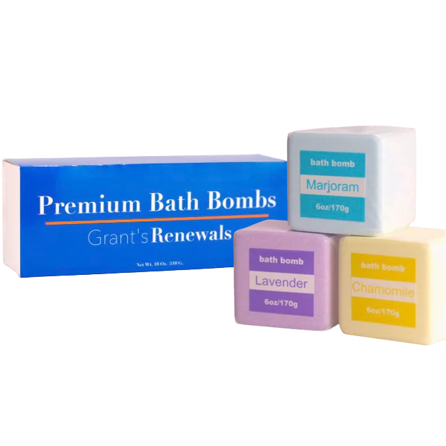 Premium Bath Bombs (3 CT)