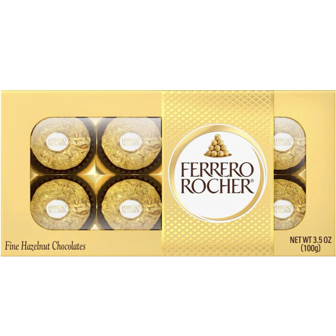 Premium Gourmet Milk Chocolate Hazelnut Gift Box (8 CT)