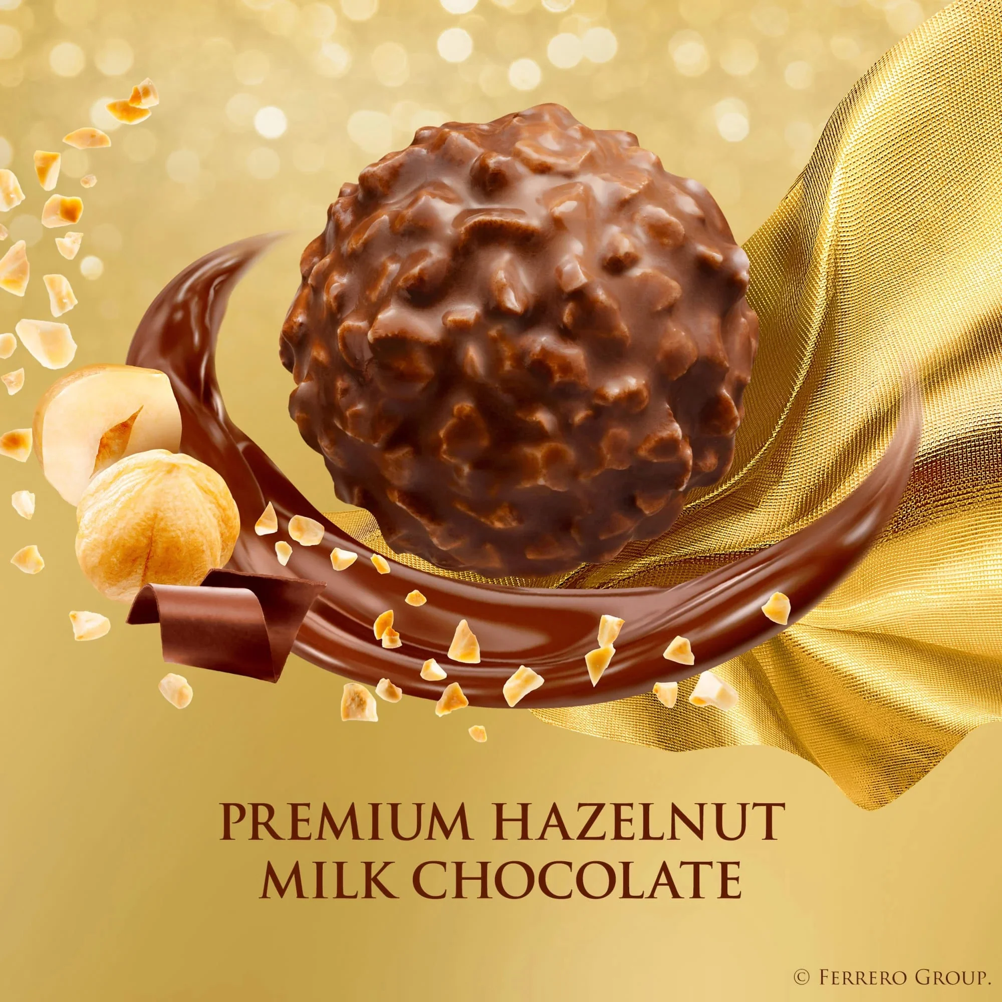 Premium Gourmet Milk Chocolate Hazelnut Gift Box (8 CT) - Image 3