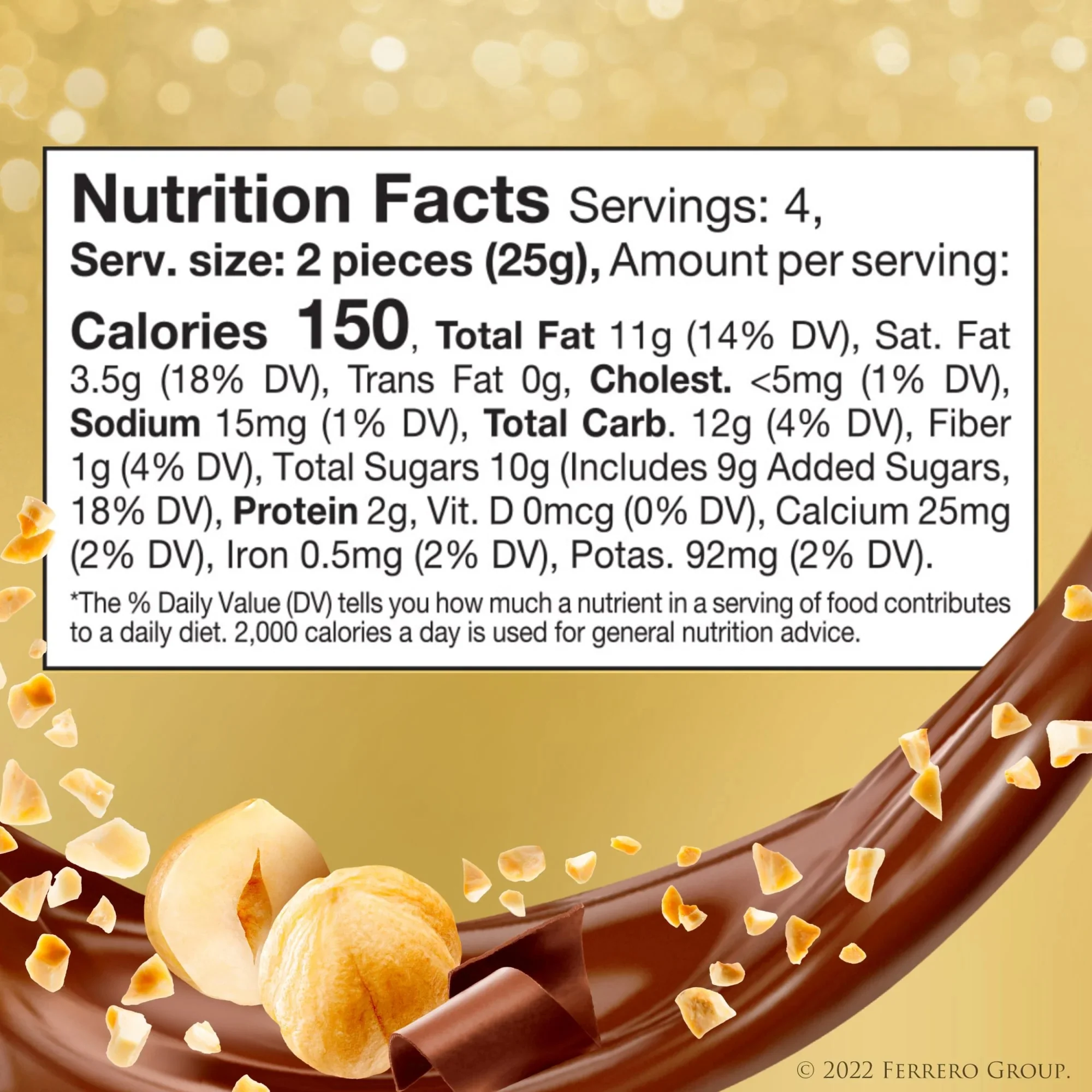 Premium Gourmet Milk Chocolate Hazelnut Gift Box (8 CT) - Image 4