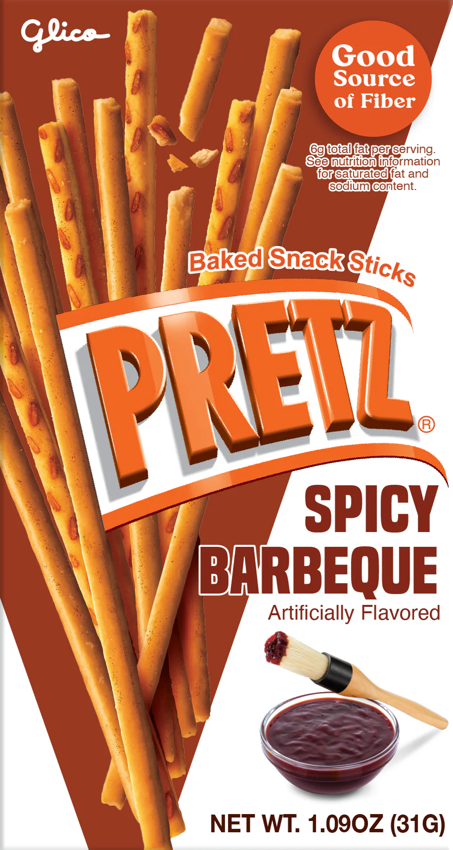Pretz: Spicy Barbecue Pretzels (3 Pack) - Image 2
