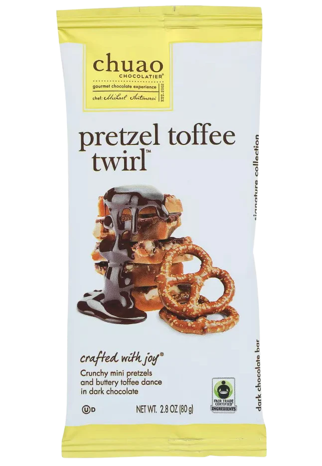 Pretzel Toffee Twirl Chocolate Bar